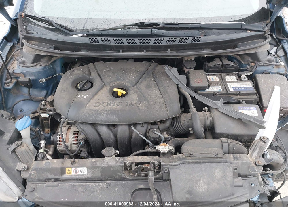 2015 HYUNDAI ELANTRA SE VIN: KMHDH4AE8FU392315