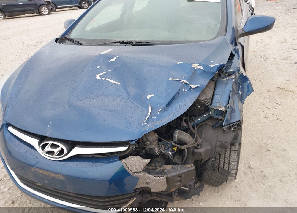 2015 HYUNDAI ELANTRA SE VIN: KMHDH4AE8FU392315