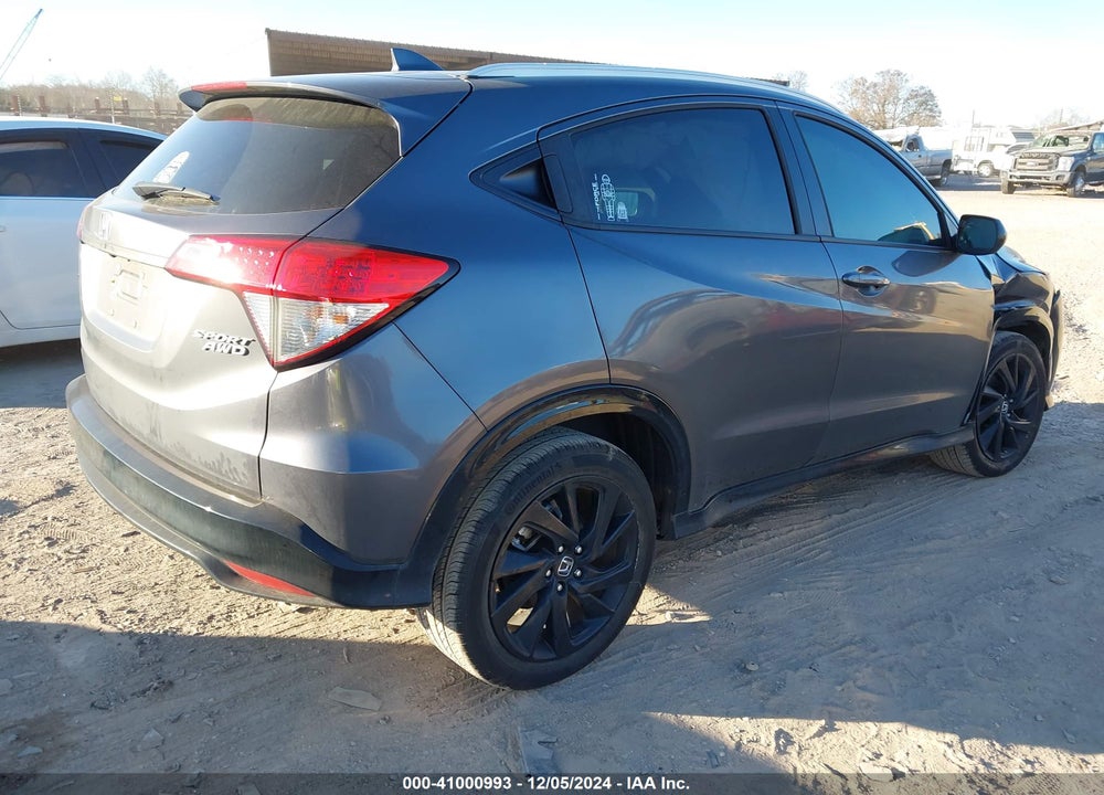 2022 HONDA HR-V AWD SPORT VIN: 3CZRU6H10NM707836