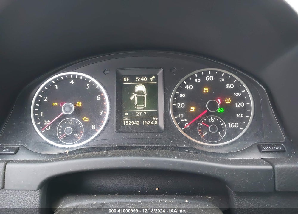 2012 VOLKSWAGEN TIGUAN SE VIN: WVGAV7AX6CW078869