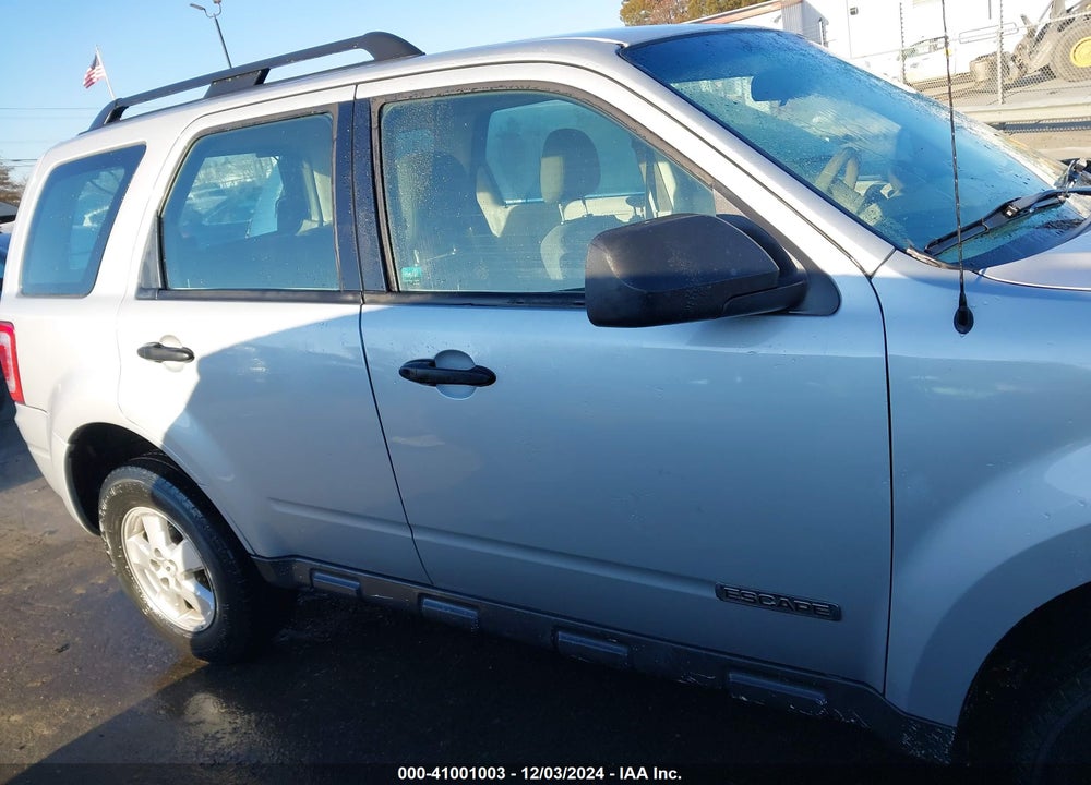 2008 FORD ESCAPE XLS/XLS MANUAL VIN: 1FMCU02Z38KA38038