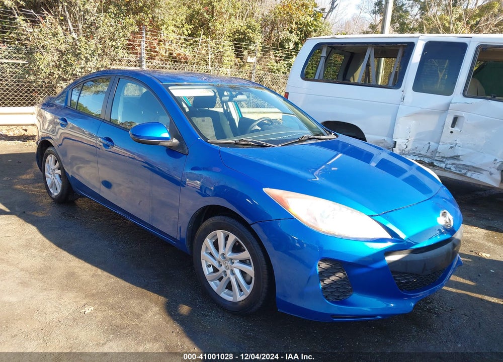2012 MAZDA 3 I TOURING VIN: JM1BL1V70C1551491