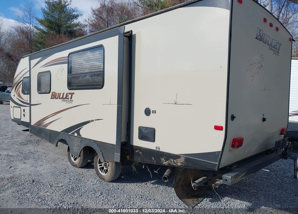2015 KEYS BULLET VIN: 4YDT25122FD421401