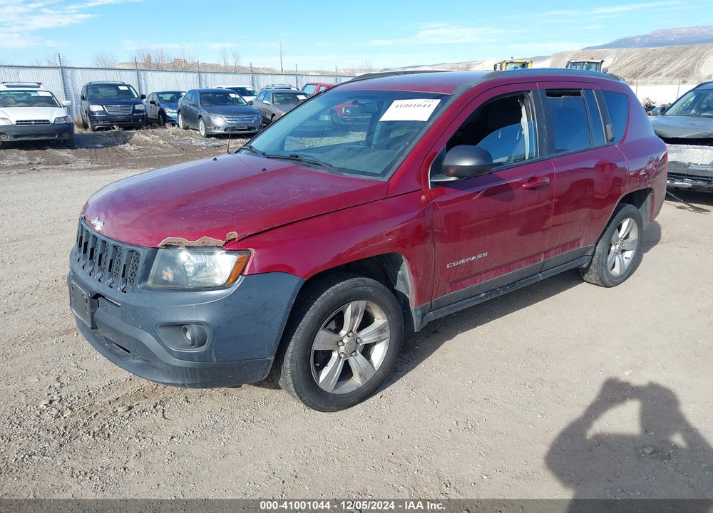 2013 JEEP COMPASS SPORT VIN: 1C4NJDBB4DD196600