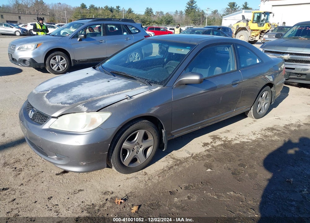 2004 HONDA CIVIC EX VIN: 1HGEM22004L041401