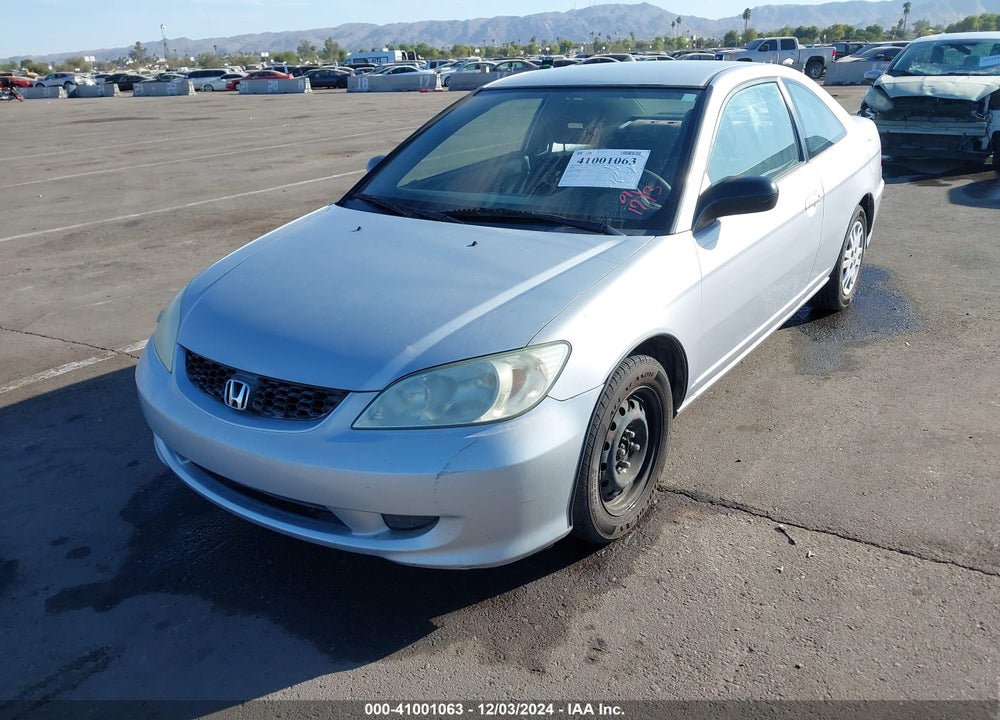 2004 HONDA CIVIC LX VIN: 1HGEM22574L029970