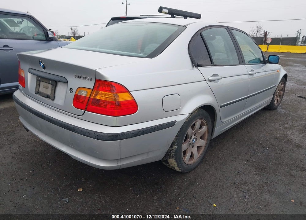 2002 BMW 325I VIN: WBAET37422NJ18593