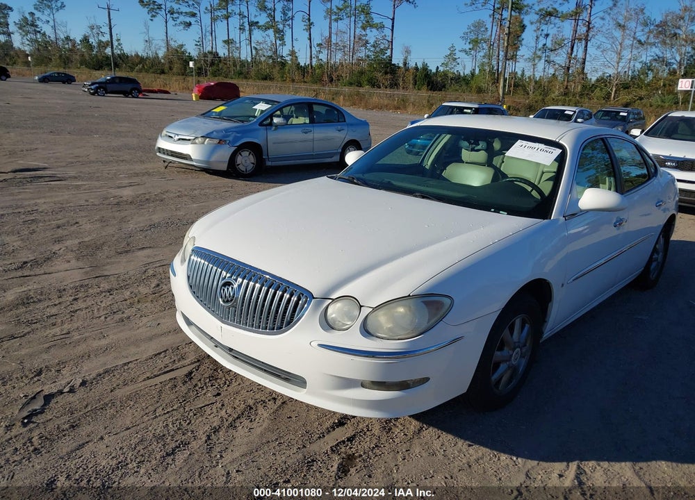 2008 BUICK LACROSSE CXL VIN: 2G4WD582781125882
