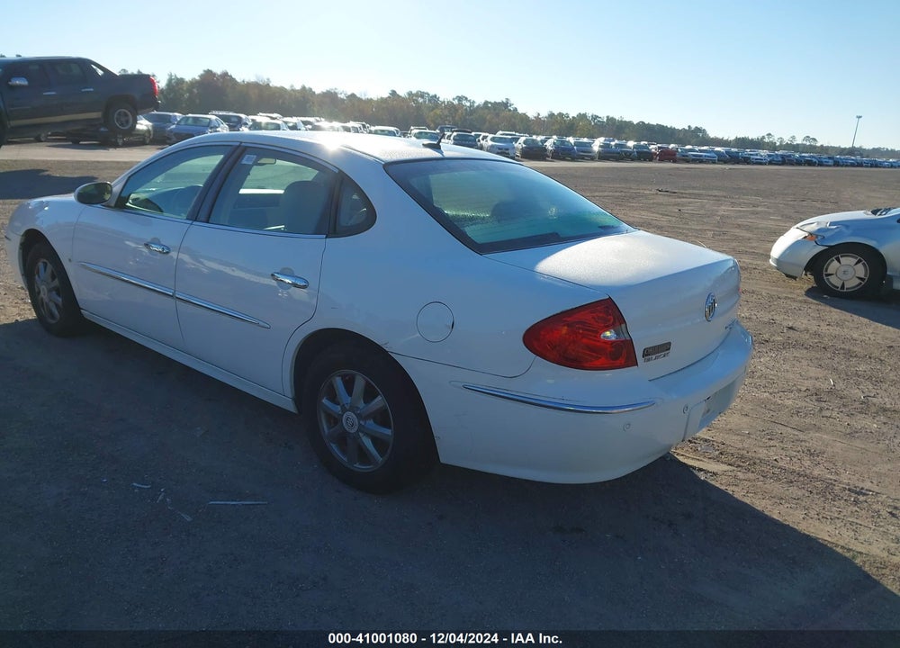 2008 BUICK LACROSSE CXL VIN: 2G4WD582781125882