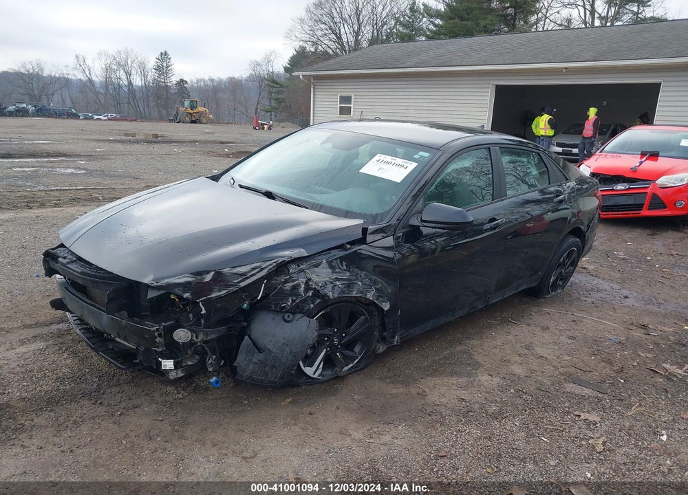 2021 HYUNDAI ELANTRA SEL VIN: 5NPLM4AG4MH003402