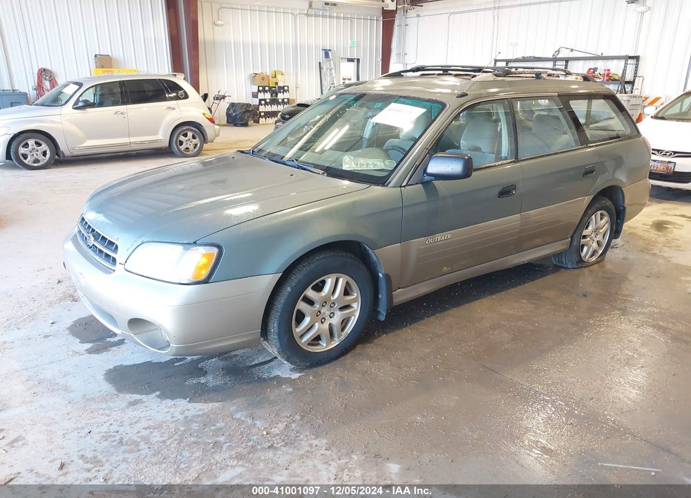 2000 SUBARU OUTBACK VIN: 4S3BH6754Y7639202