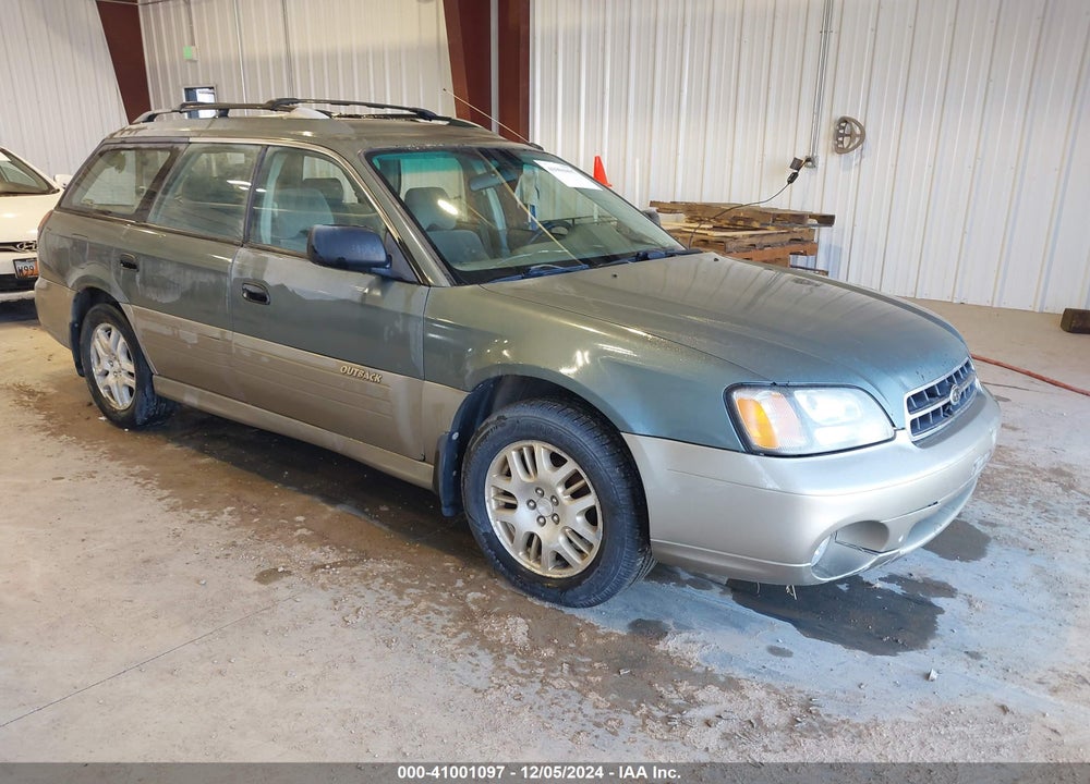 2000 SUBARU OUTBACK VIN: 4S3BH6754Y7639202