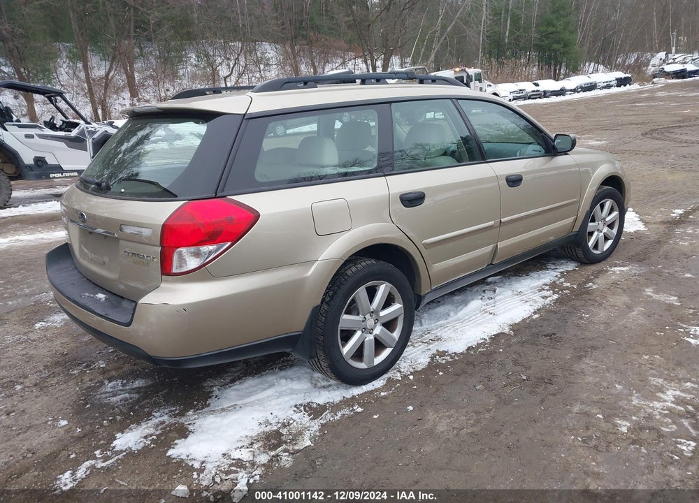 2008 SUBARU OUTBACK 2.5I/2.5I L.L. BEAN EDITION VIN: 4S4BP61C787324092