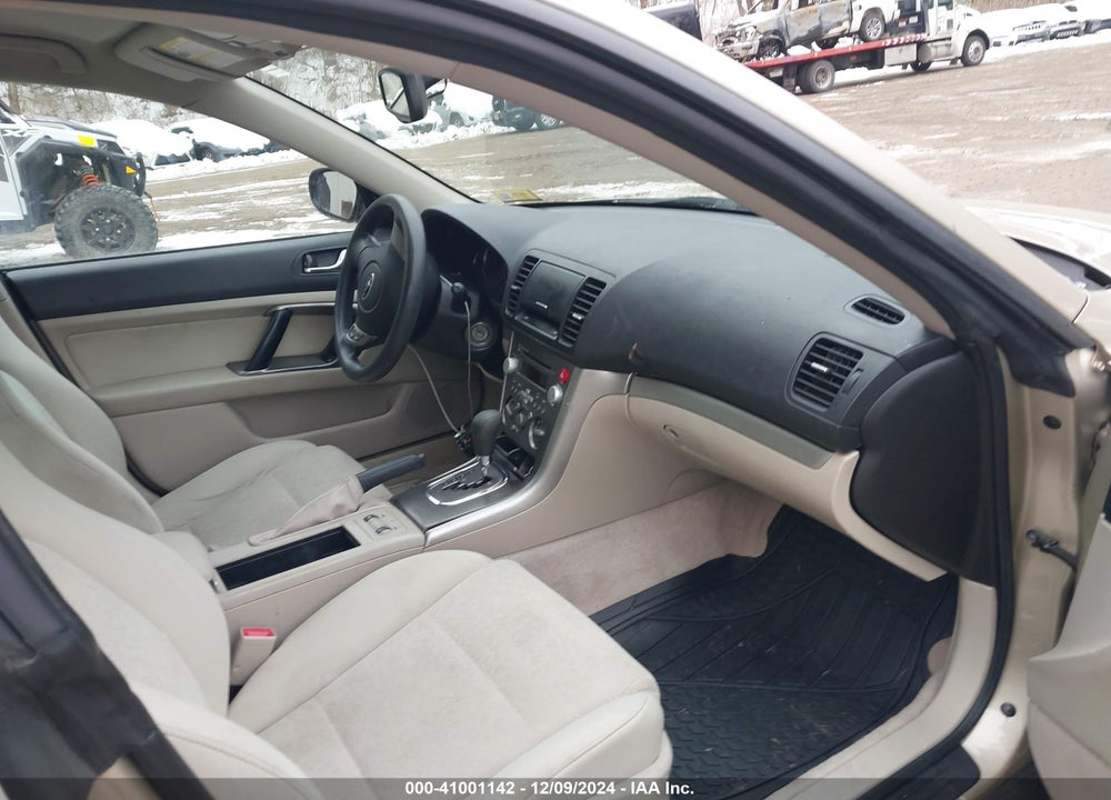 2008 SUBARU OUTBACK 2.5I/2.5I L.L. BEAN EDITION VIN: 4S4BP61C787324092
