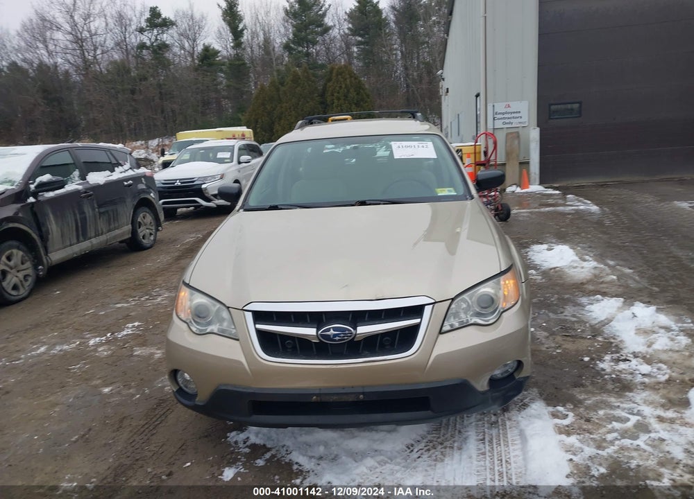 2008 SUBARU OUTBACK 2.5I/2.5I L.L. BEAN EDITION VIN: 4S4BP61C787324092