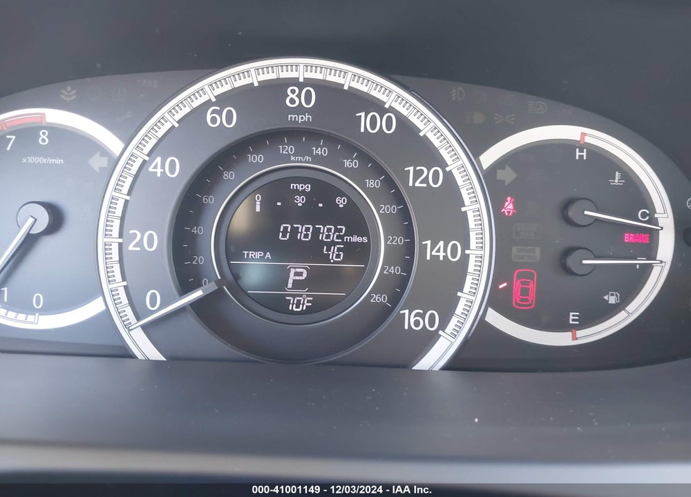 2014 HONDA ACCORD EX VIN: 1HGCR2F75EA281783