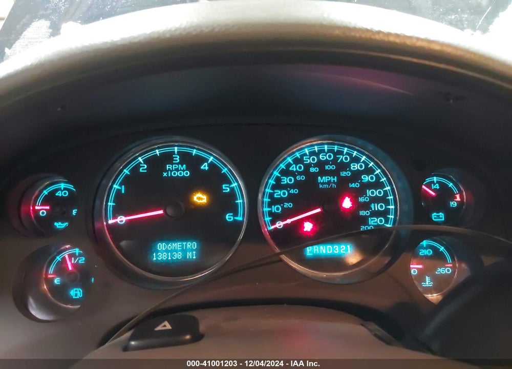 2007 CHEVROLET TAHOE LTZ VIN: 1GNFK13057J106543