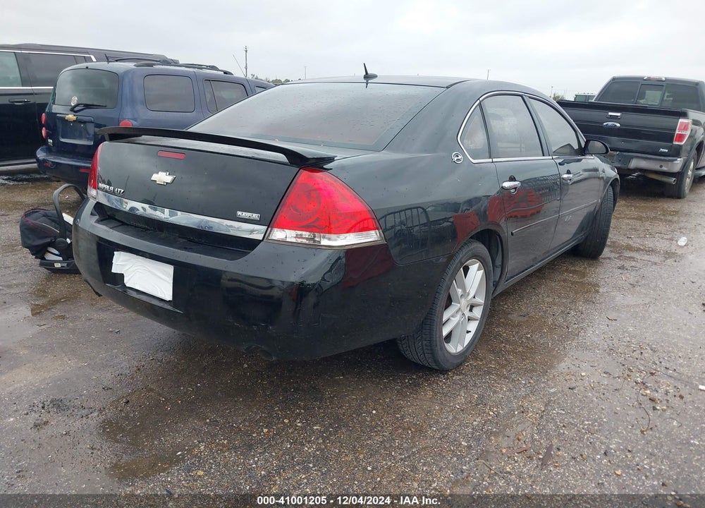 2008 CHEVROLET IMPALA LTZ VIN: 2G1WU583281325624