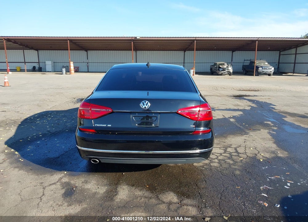 2016 VOLKSWAGEN PASSAT VIN: 1VWBT7A36GC002472