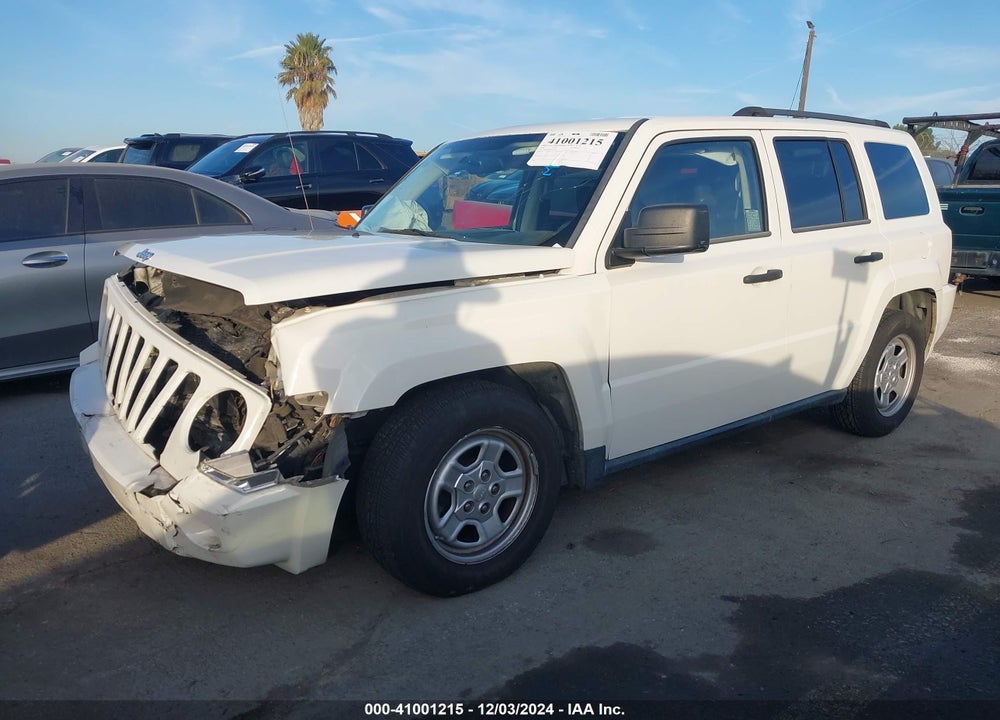 2008 JEEP PATRIOT VIN: 1J8FT28058D756468