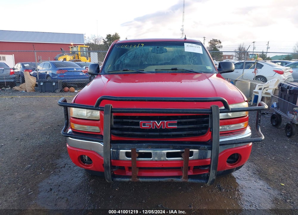 2006 GMC SIERRA 1500 SLT VIN: 2GTEK19BX61141648
