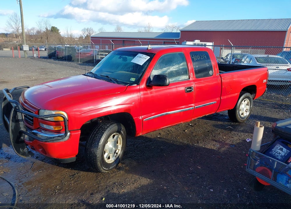 2006 GMC SIERRA 1500 SLT VIN: 2GTEK19BX61141648