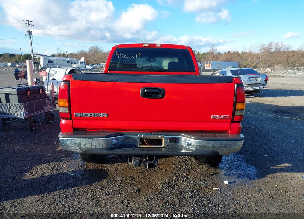 2006 GMC SIERRA 1500 SLT VIN: 2GTEK19BX61141648