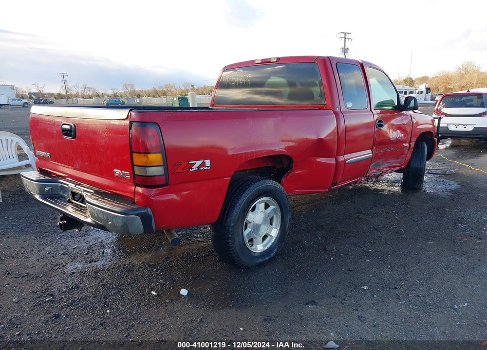2006 GMC SIERRA 1500 SLT VIN: 2GTEK19BX61141648