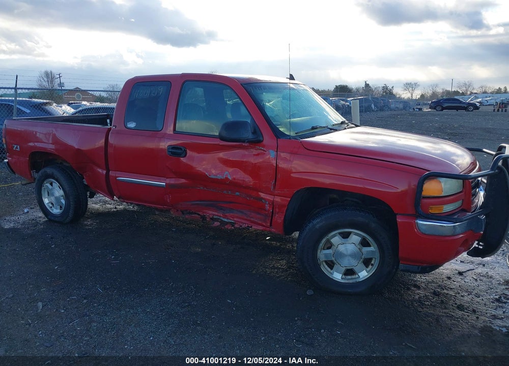 2006 GMC SIERRA 1500 SLT VIN: 2GTEK19BX61141648