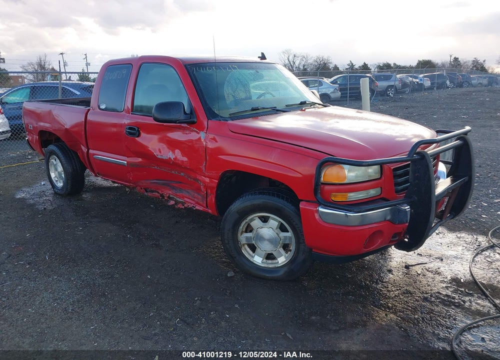 2006 GMC SIERRA 1500 SLT VIN: 2GTEK19BX61141648