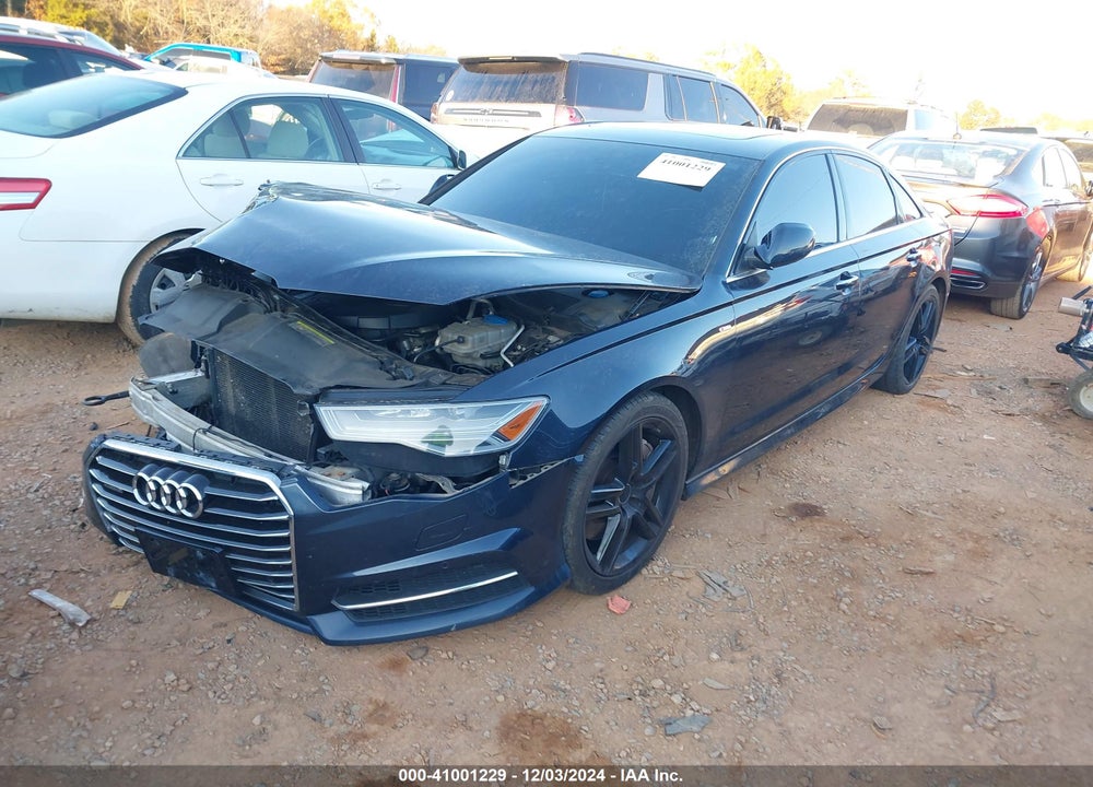 2016 AUDI A6 2.0T PREMIUM PLUS VIN: WAUGFAFC7GN089449