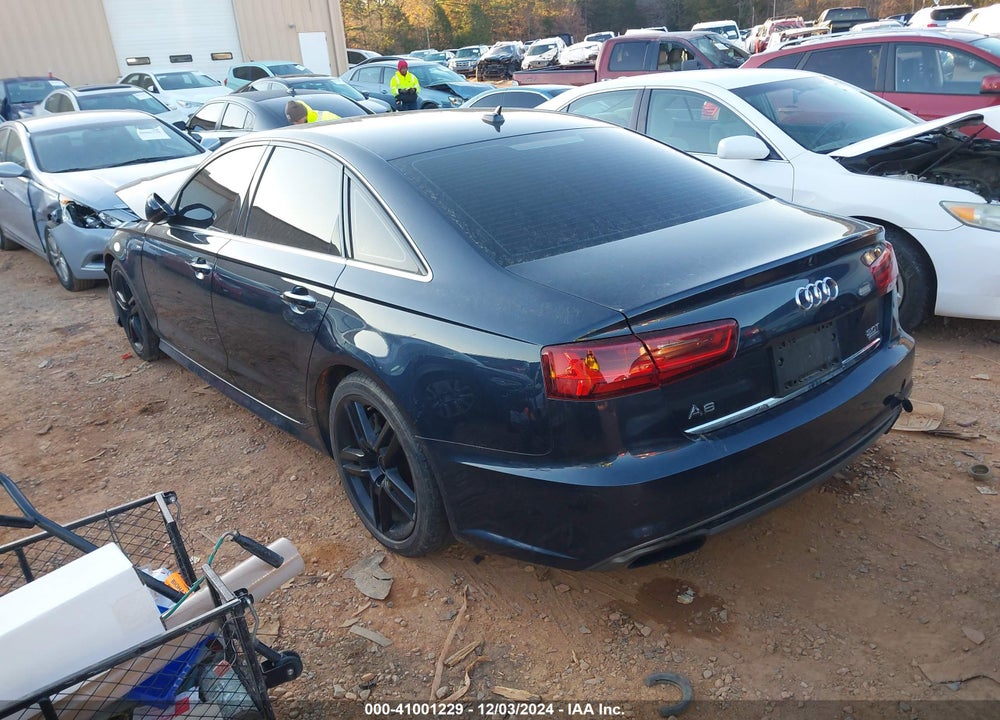 2016 AUDI A6 2.0T PREMIUM PLUS VIN: WAUGFAFC7GN089449