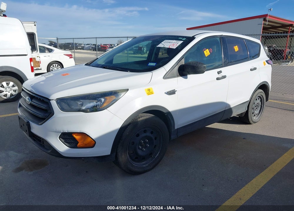 2018 FORD ESCAPE S VIN: 1FMCU0F76JUB11762