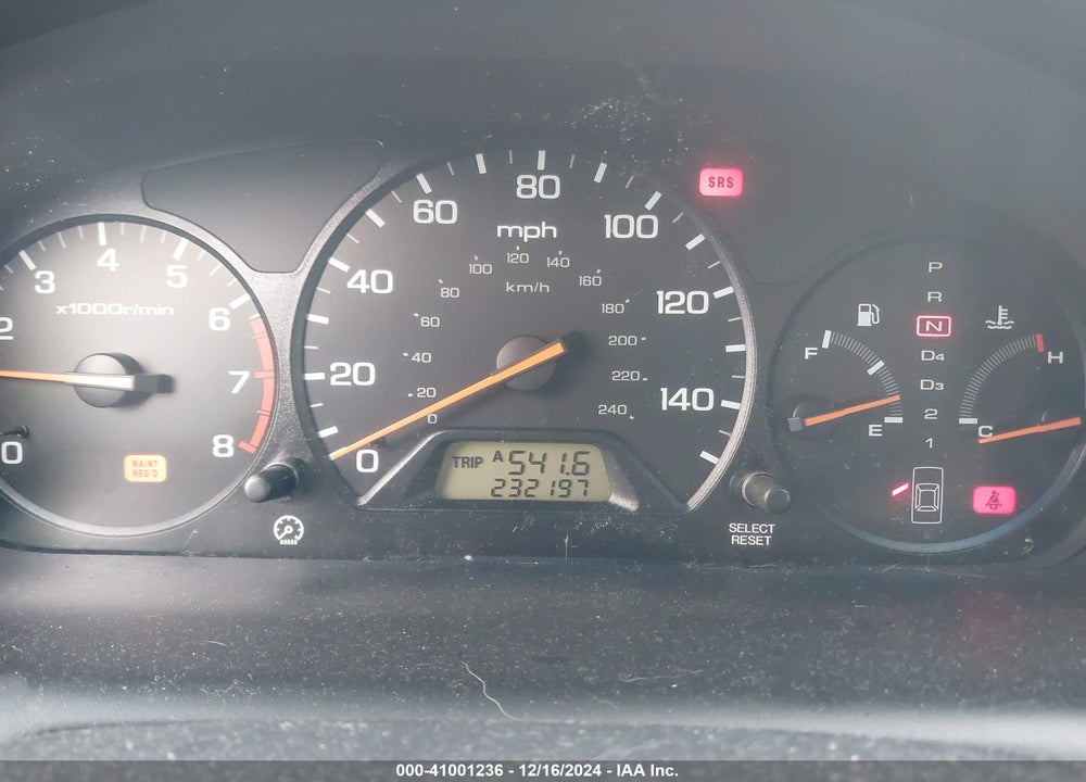 2001 HONDA ACCORD 2.3 LX VIN: 1HGCG66591A077915