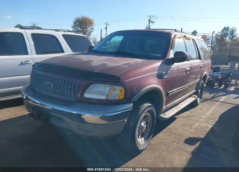 2000 FORD EXPEDITION EDDIE BAUER VIN: 1FMFU18L6YLB72185