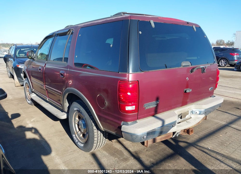 2000 FORD EXPEDITION EDDIE BAUER VIN: 1FMFU18L6YLB72185