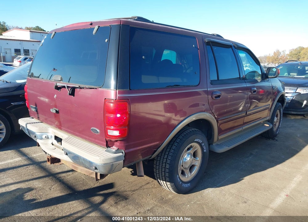 2000 FORD EXPEDITION EDDIE BAUER VIN: 1FMFU18L6YLB72185
