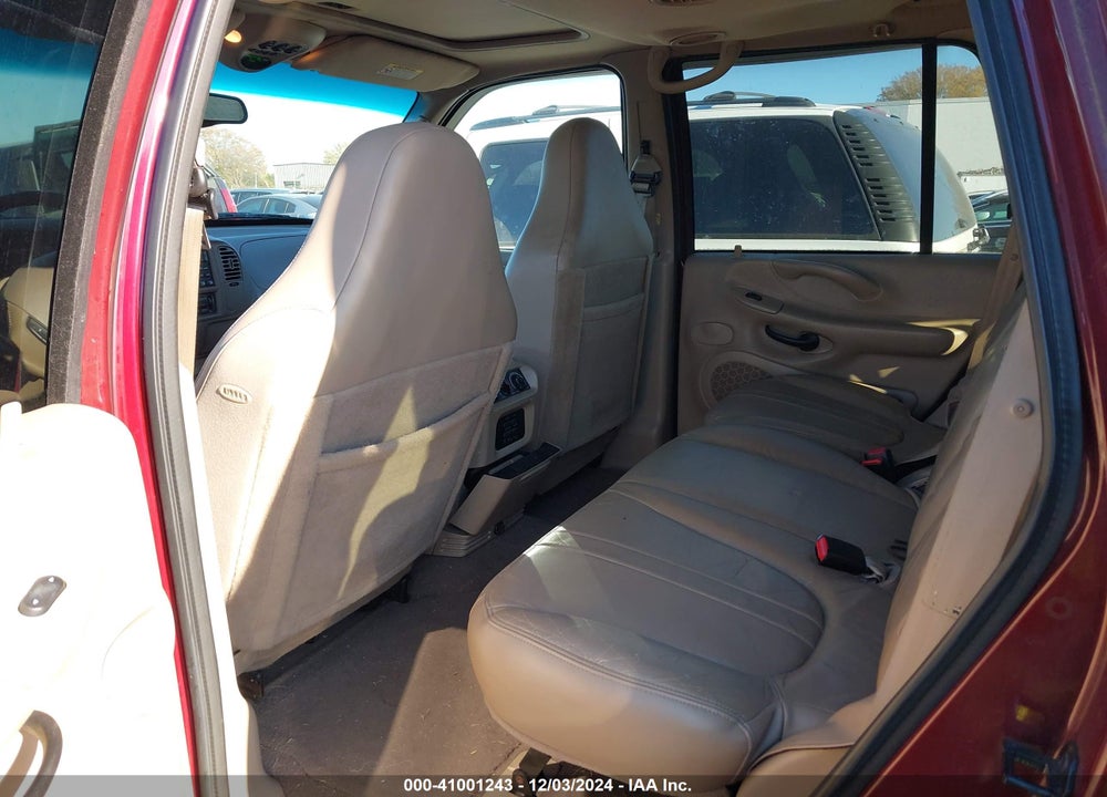 2000 FORD EXPEDITION EDDIE BAUER VIN: 1FMFU18L6YLB72185