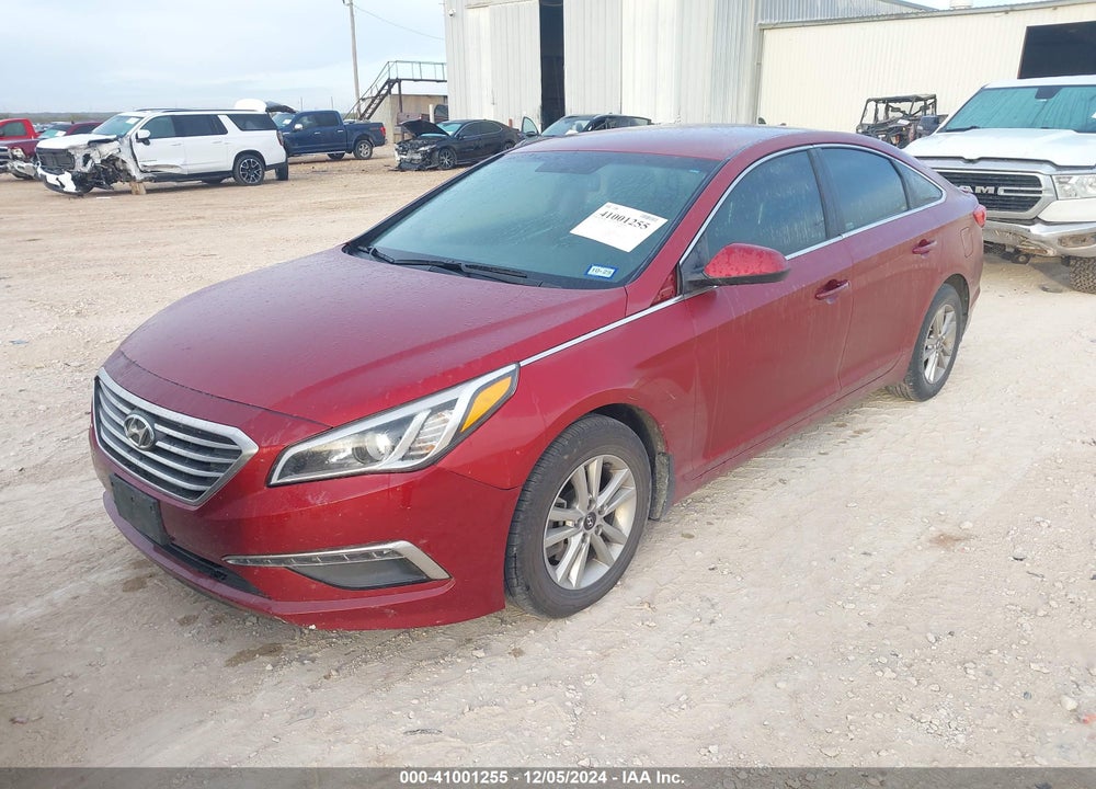 2015 HYUNDAI SONATA SE VIN: 5NPE24AF2FH009515