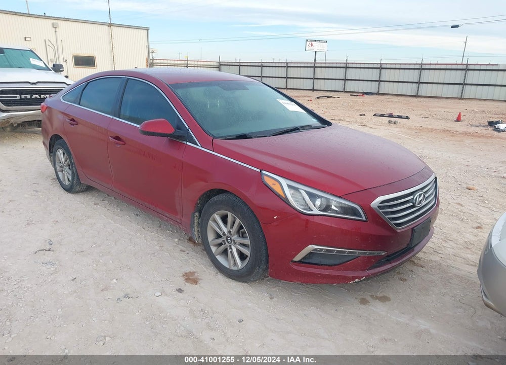2015 HYUNDAI SONATA SE VIN: 5NPE24AF2FH009515