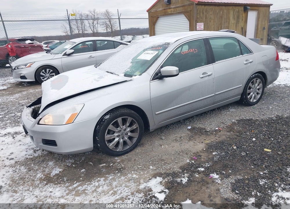 2007 HONDA ACCORD 3.0 EX VIN: 1HGCM66597A021636