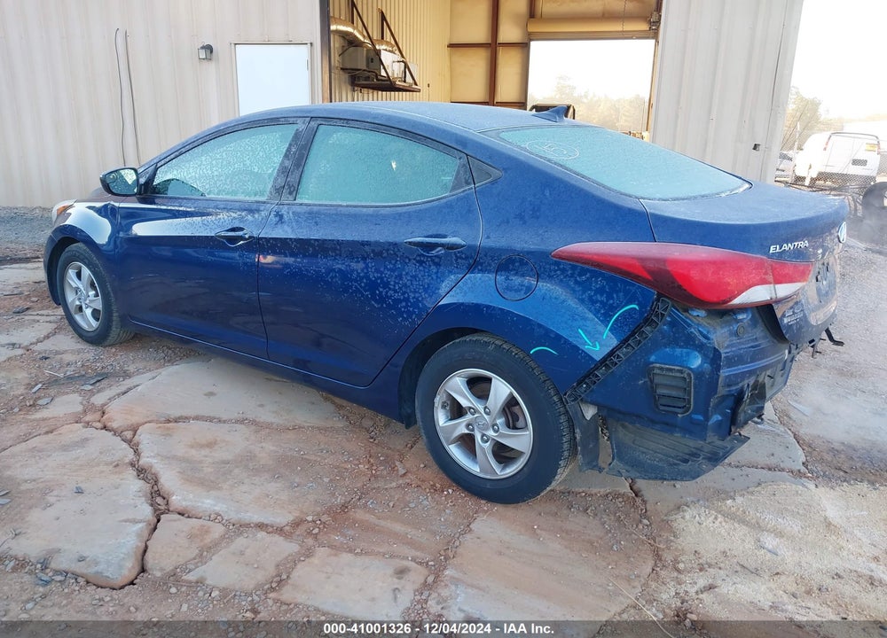 2015 HYUNDAI ELANTRA SE VIN: 5NPDH4AE7FH614762