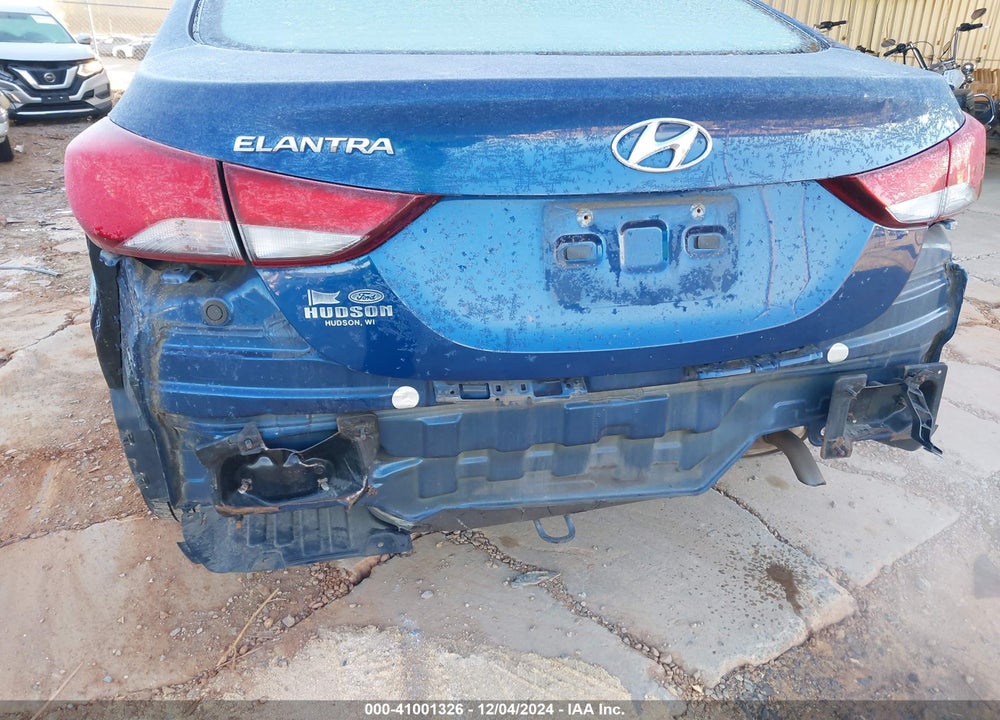 2015 HYUNDAI ELANTRA SE VIN: 5NPDH4AE7FH614762