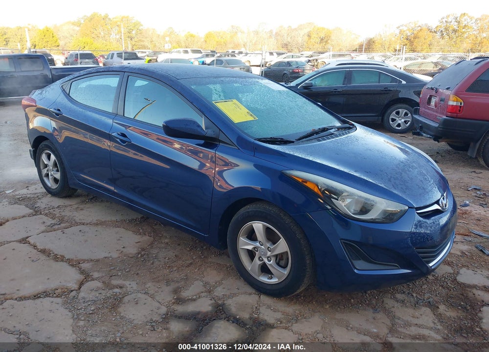 2015 HYUNDAI ELANTRA SE VIN: 5NPDH4AE7FH614762