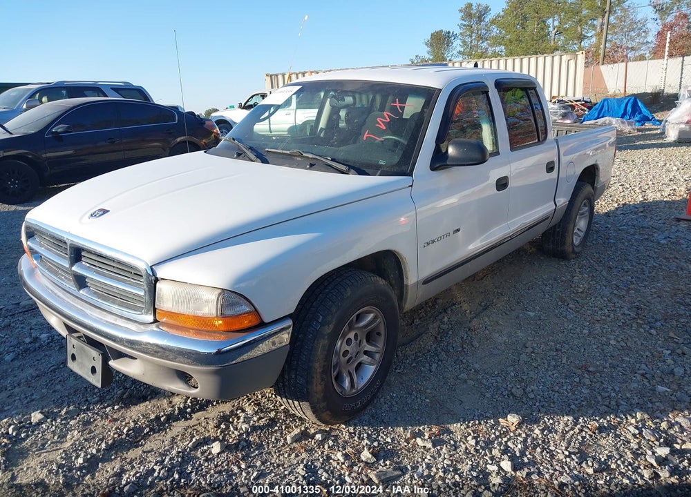 2001 DODGE DAKOTA SLT/SPORT VIN: 1B7GL2AN61S172180