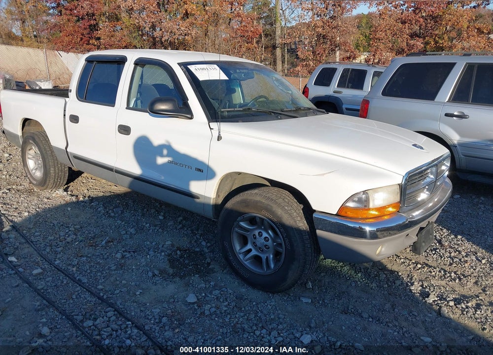 2001 DODGE DAKOTA SLT/SPORT VIN: 1B7GL2AN61S172180