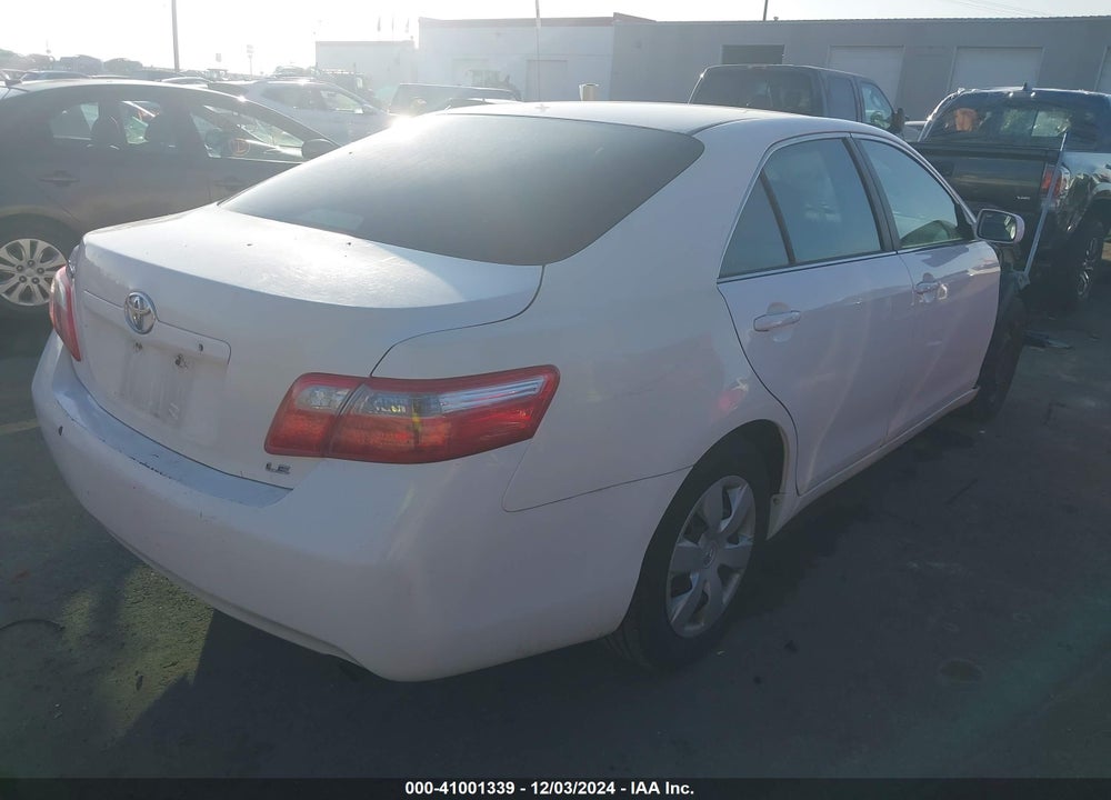 2008 TOYOTA CAMRY LE VIN: 4T4BE46K78R044531