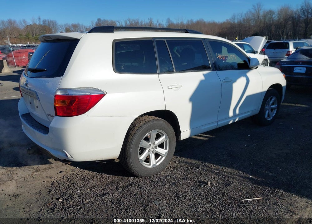 2009 TOYOTA HIGHLANDER VIN: JTEDA41A492002330