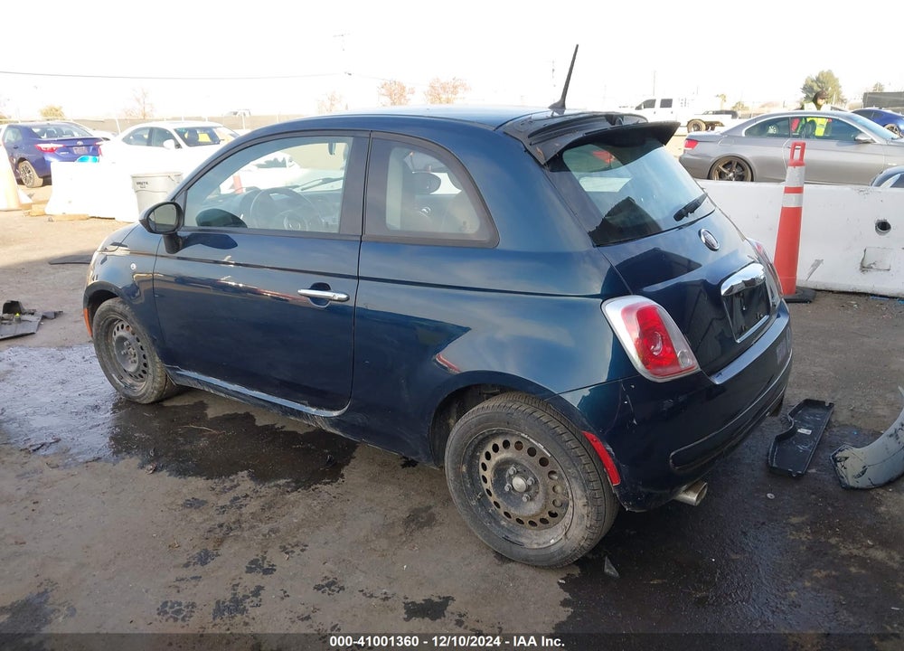 2015 FIAT 500 POP VIN: 3C3CFFAR9FT621393