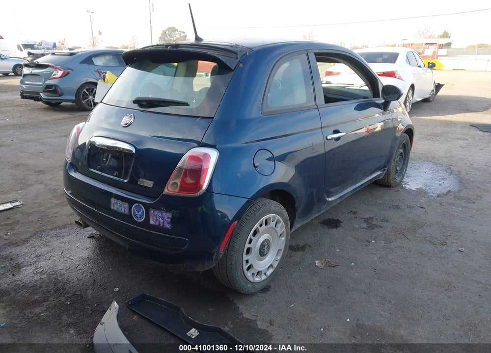 2015 FIAT 500 POP VIN: 3C3CFFAR9FT621393